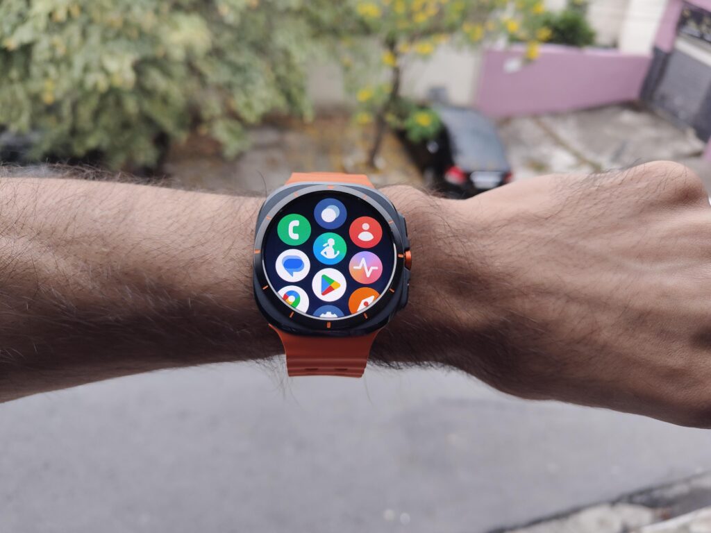 Tela do galaxy watch ultra