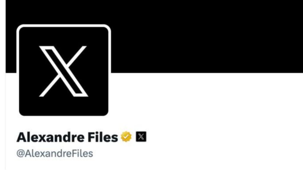 Conta alexandre files no twitter
