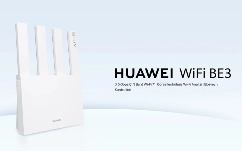 Huawei wifi be3: o melhor roteador wifi 7 por até 500 reais. Foto: reprodução / huawei.