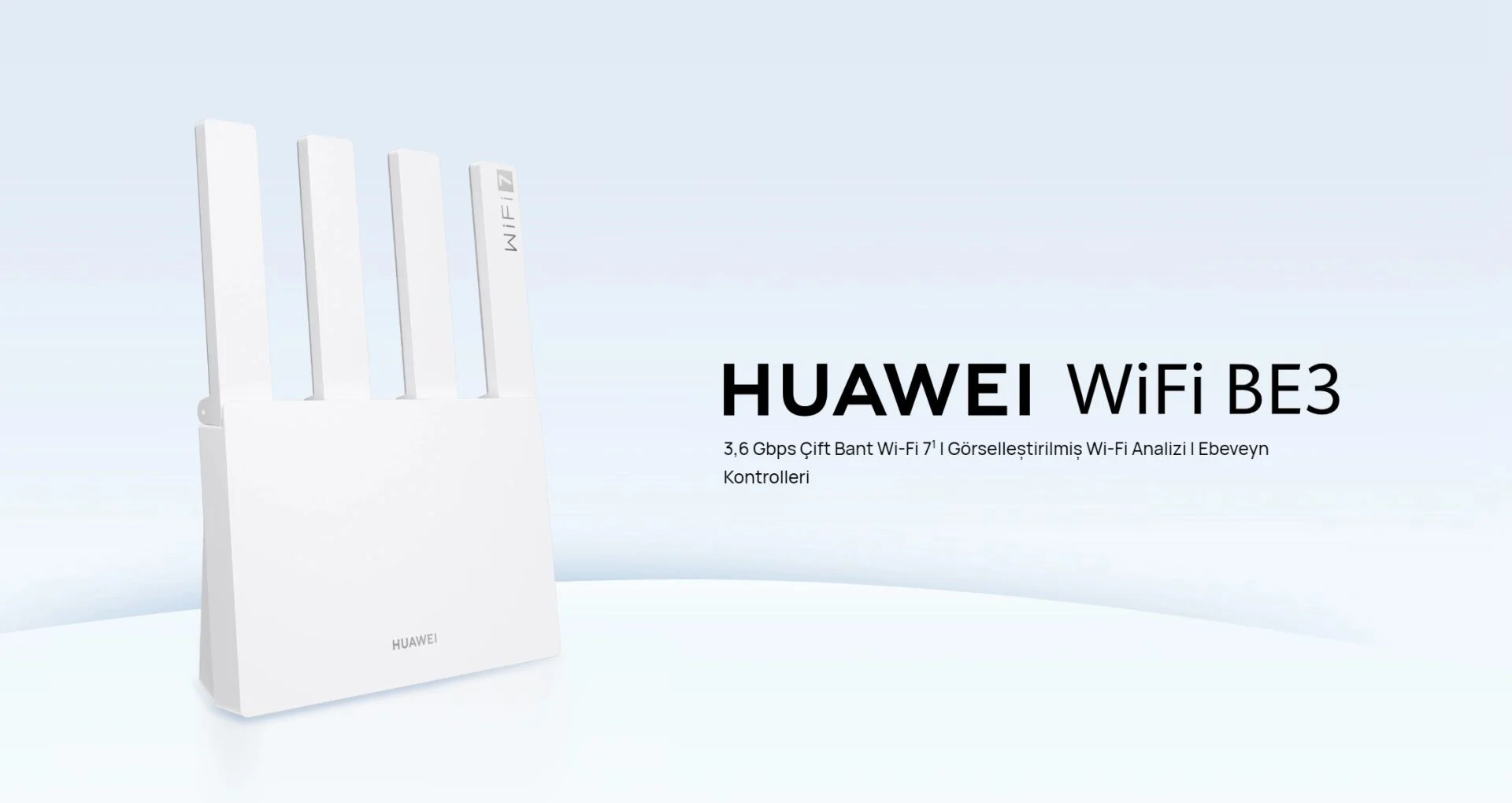 Huawei wifi be3: o melhor roteador wifi 7 por até 500 reais. Foto: reprodução / huawei.