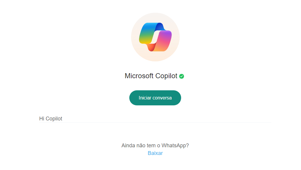 Copilot, ia da microsoft, chega ao whatsapp. Saiba como usar. Em poucos passos você adiciona a ia à sua agenda do iphone ou android e já pode criar imagens, corrigir textos e muito mais! Confira