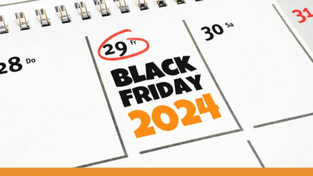 Na última sexta-feira de novembro, dia 29, acontece a black friday 2024 / fonte: inguru