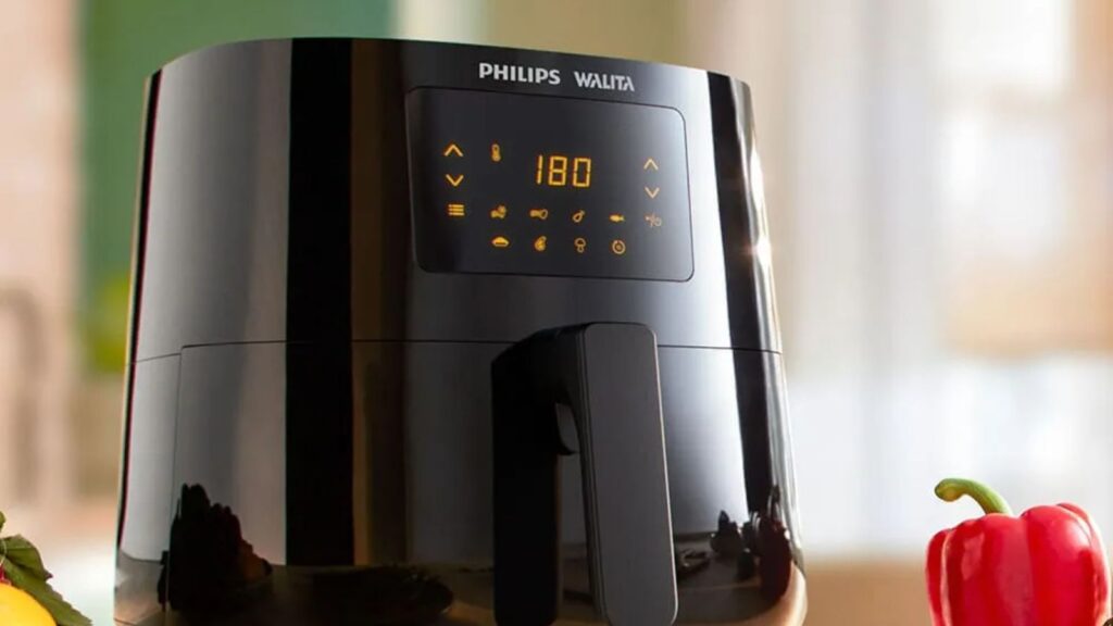 A philips walita essential xl vem com oito botões de modos na tela e uma série de recursos para serem usados no aplicativo homeid. (foto: reprodução/philips)