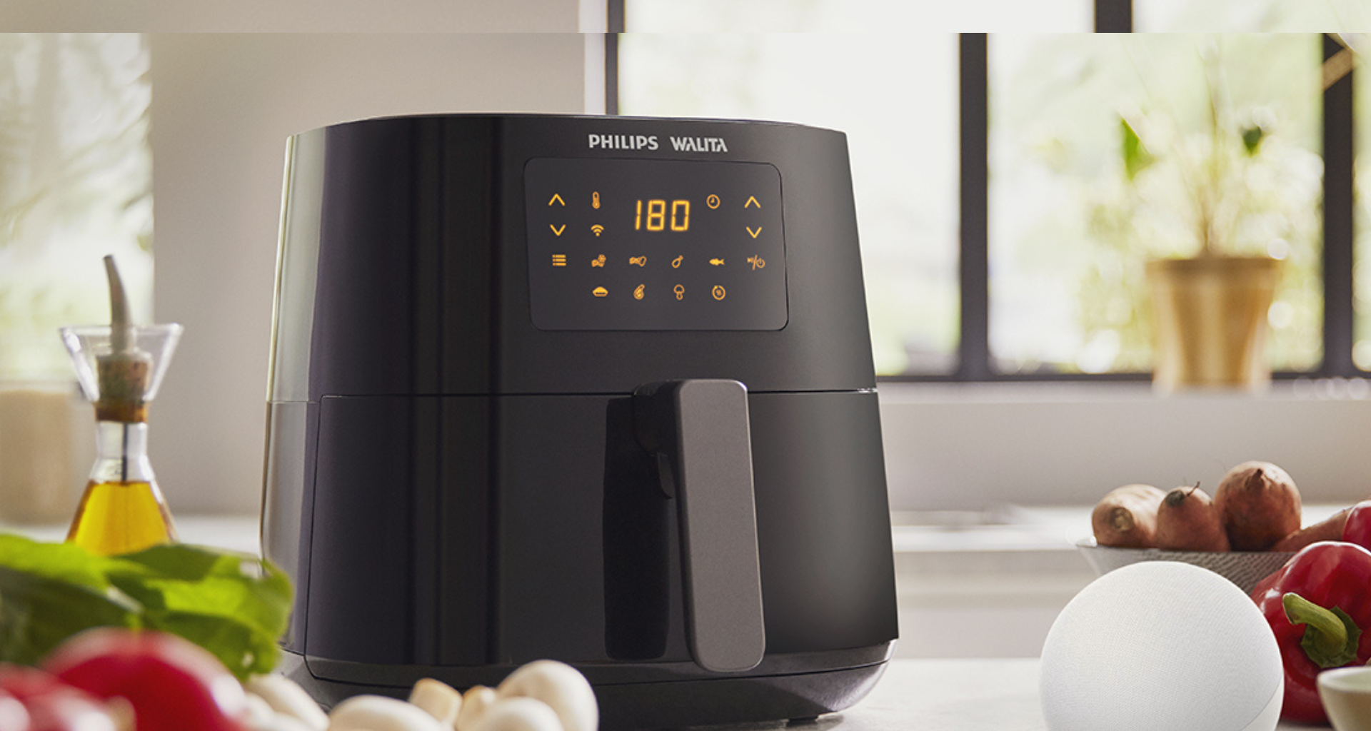 Philips walita essential xl é uma airfryer inteligente e prática. (foto: reprodução/philips)