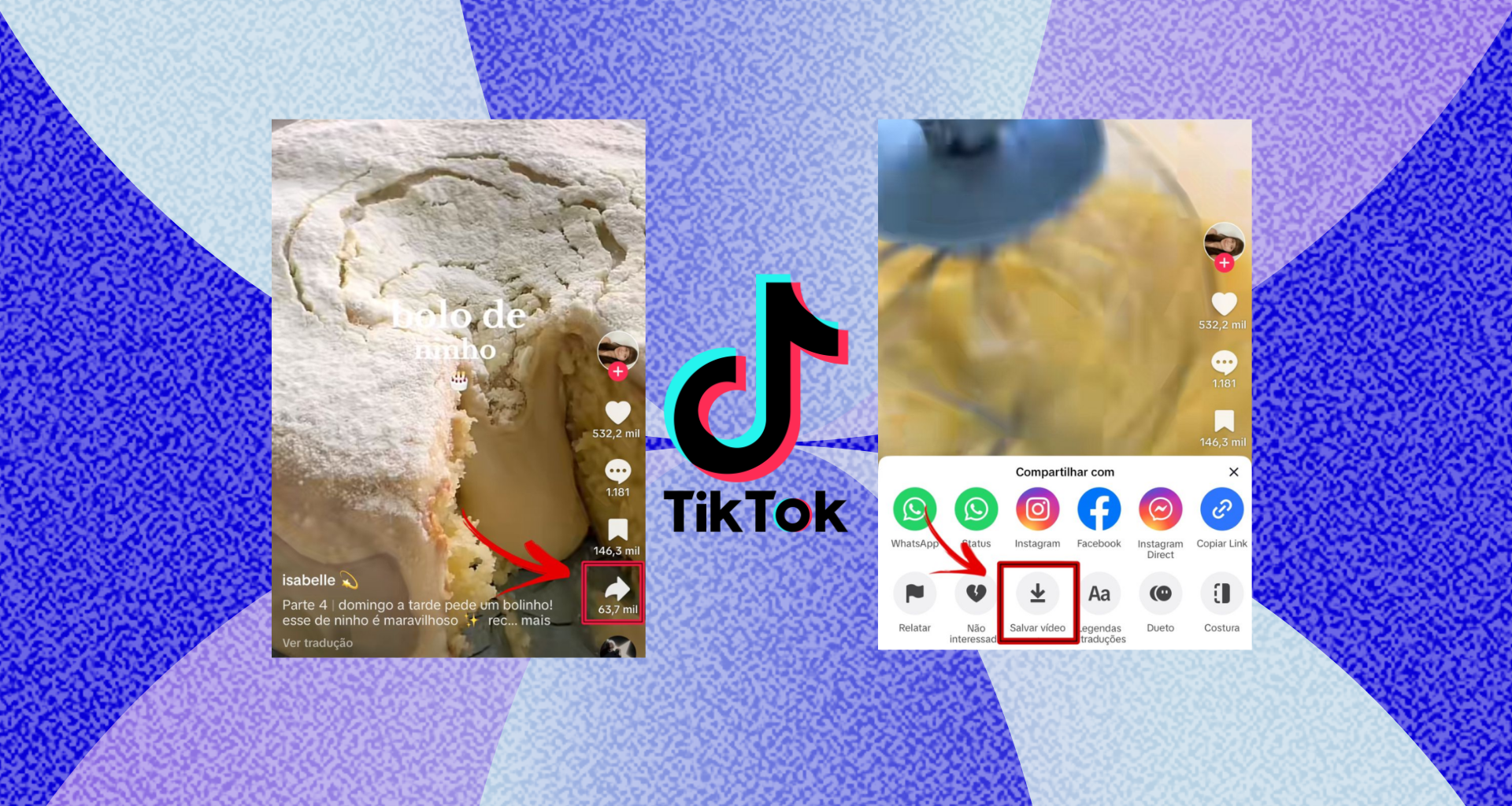 Como baixar vídeos do TikTok