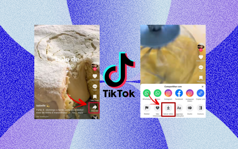 Como baixar vídeos do tiktok