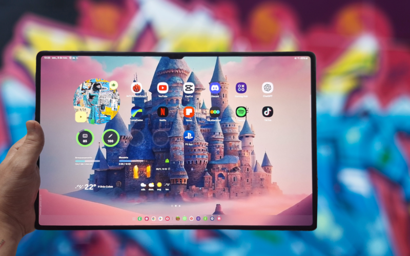 Review: galaxy tab s10 ultra é o topo dos tablets android em 2024. Samsung atualiza a linha s tab mais uma vez, e a versão ultra representa o topo do topo, com tela de 14. 6 polegadas, processador mediatek dimensity 9300+ e canetinha s pen e capa-teclado inclusas. Veja se esse kit entrega tudo o que promete