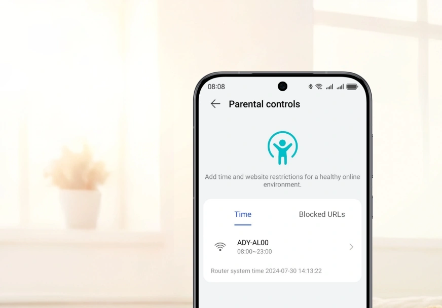 Controle parental do app ai life da huawei