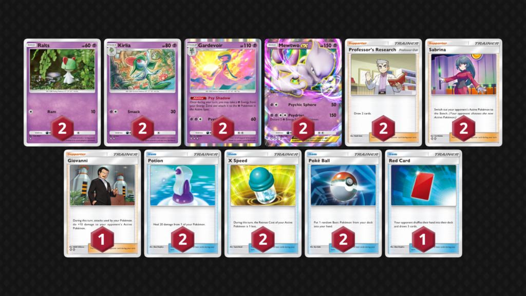 Baralho de mewtwo no pokémon tcg pocket