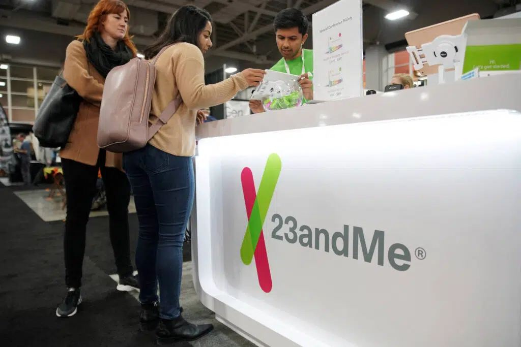 Clientes da 23andme