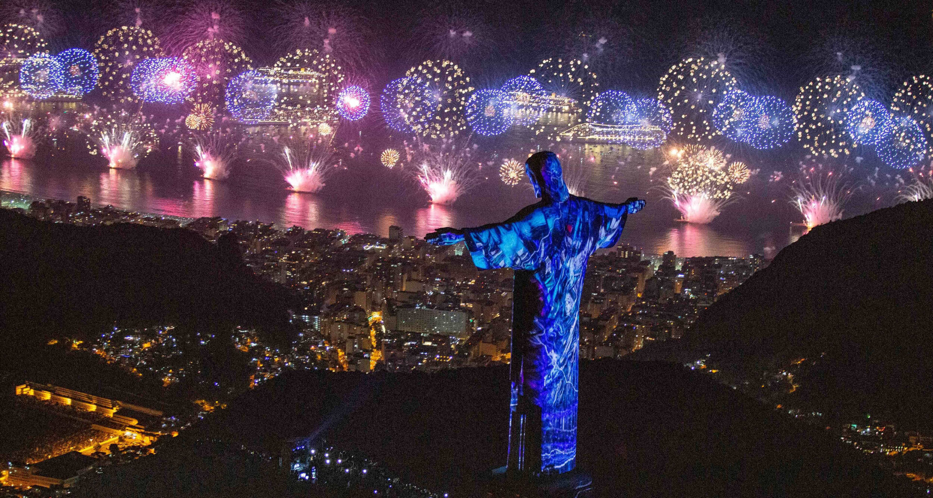 Os 10 maiores réveillons do mundo. Foto: reprodução / reuters.