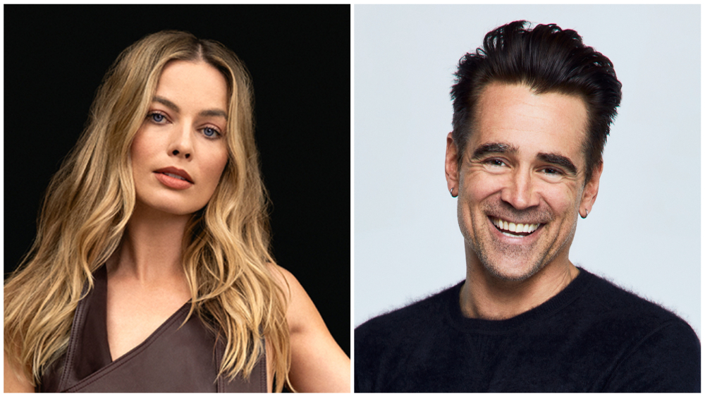 Margot Robbie e Colin Farrell protagonizarão um filme em 2025