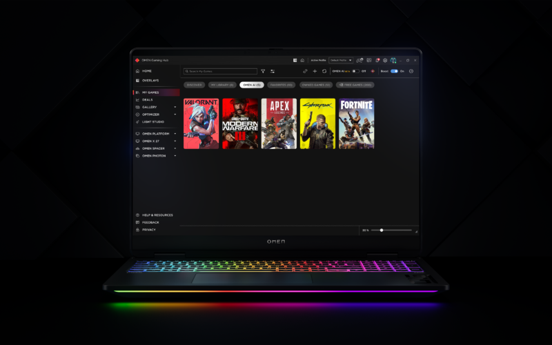 Ces 2025: hp atualiza linha gamer omen de notebooks, desktops e monitores na feira. Mouses gamers da hyperx também completam a lista de lançamentos gamer da hp