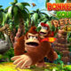 Arte principal de donkey kong country returns hd, com donkey e diddy na frente