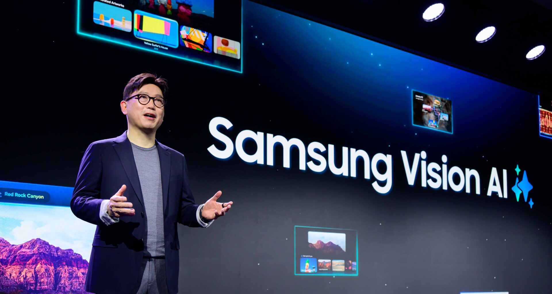 Ces 2025: samsung mostra novas smart tvs, projetores, soundbars e até um “espelho inteligente”. Empresa renova linhas qled, neo qled, oled, the frame e the premier com ia para traduzir conteúdos em tempo real, displays aprimorados, tecnologias antirreflexo e até sistema de vigilância de pets. Saiba tudo