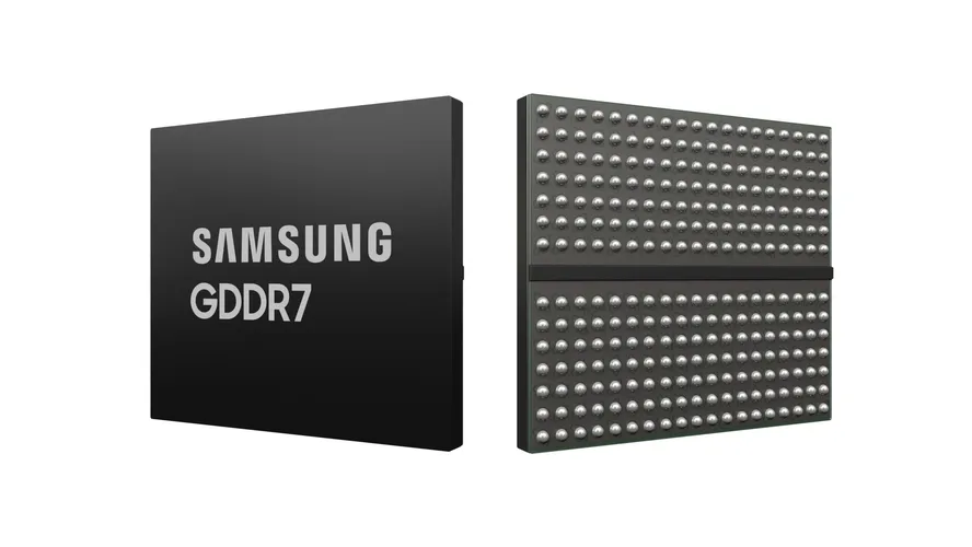 Memória gddr7 desenvolvida pela samsung