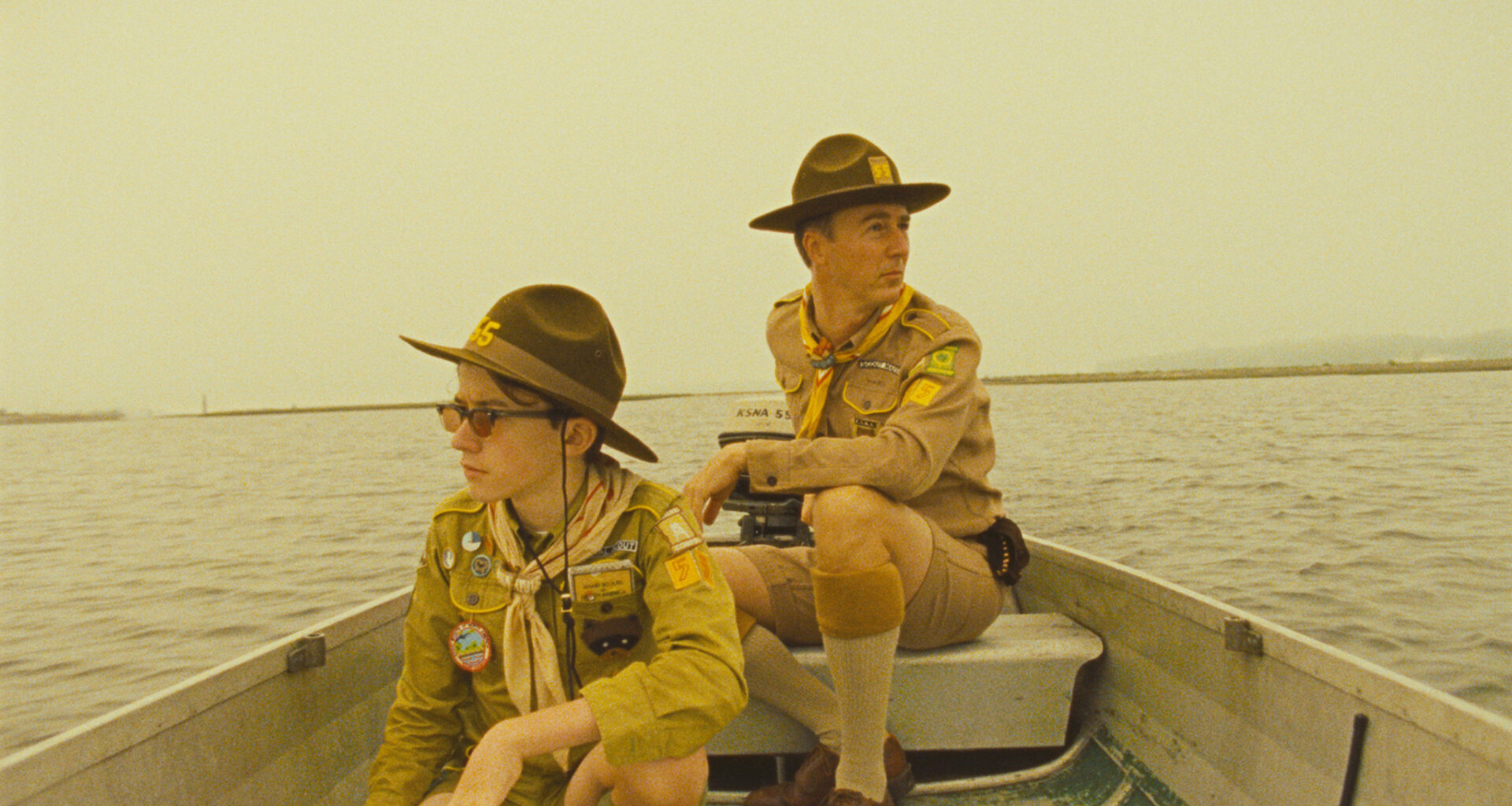 Cena do filme moonrise kingdom - melhores filmes sobre amadurecimento (coming of age)