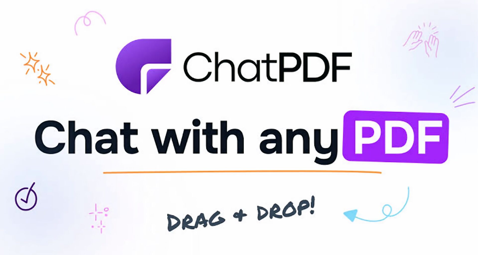 Saiba como usar ia que resume pdf com o chatpdf tela propaganda do chatpdg