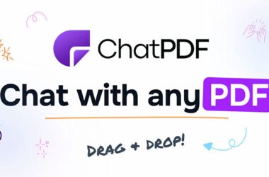 Saiba como usar ia que resume pdf com o chatpdf tela propaganda do chatpdg