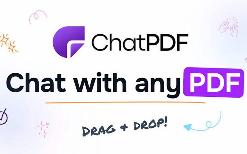 Saiba como usar ia que resume pdf com o chatpdf tela propaganda do chatpdg