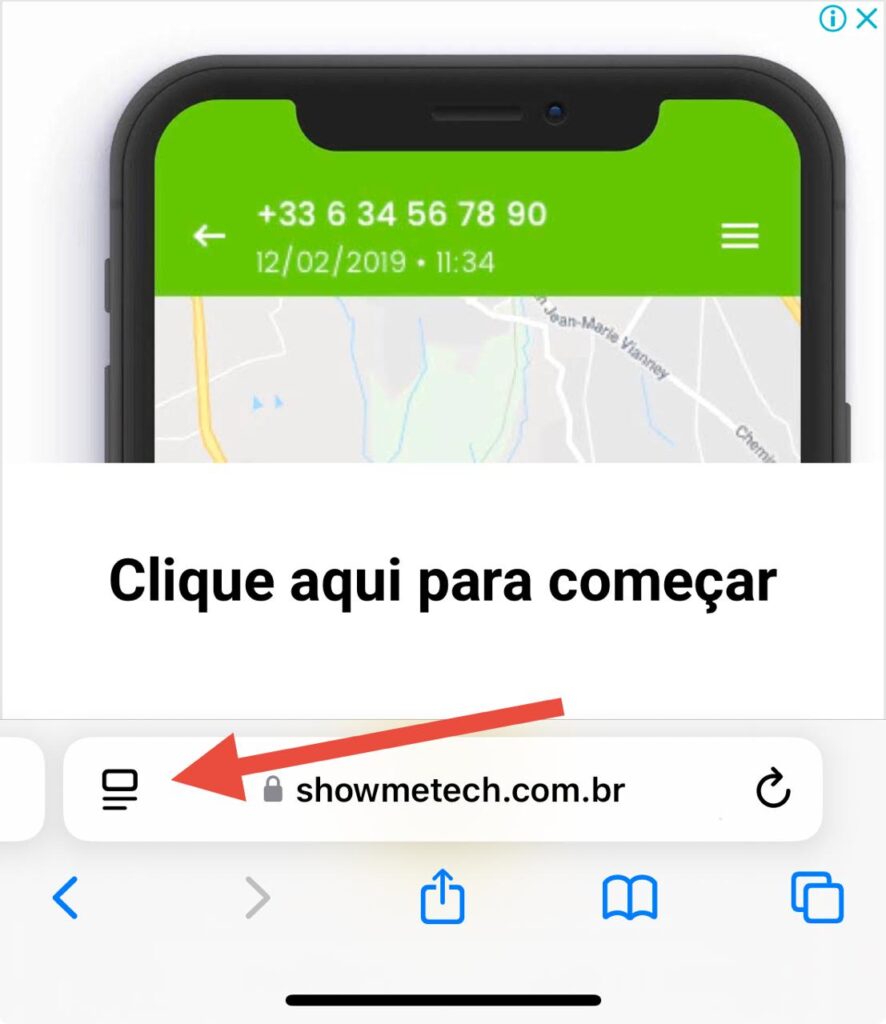 App safari no iphone 16