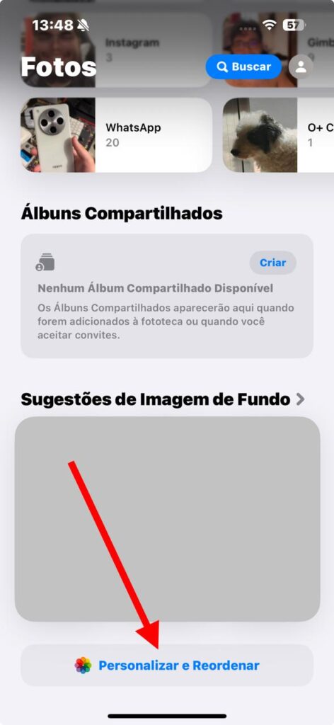 App fotos do ios 18