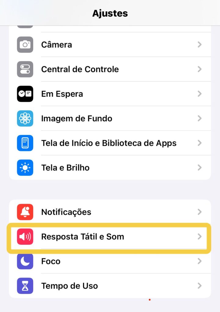 Tirando ícone de modo silencioso da barra de estado do ios 18