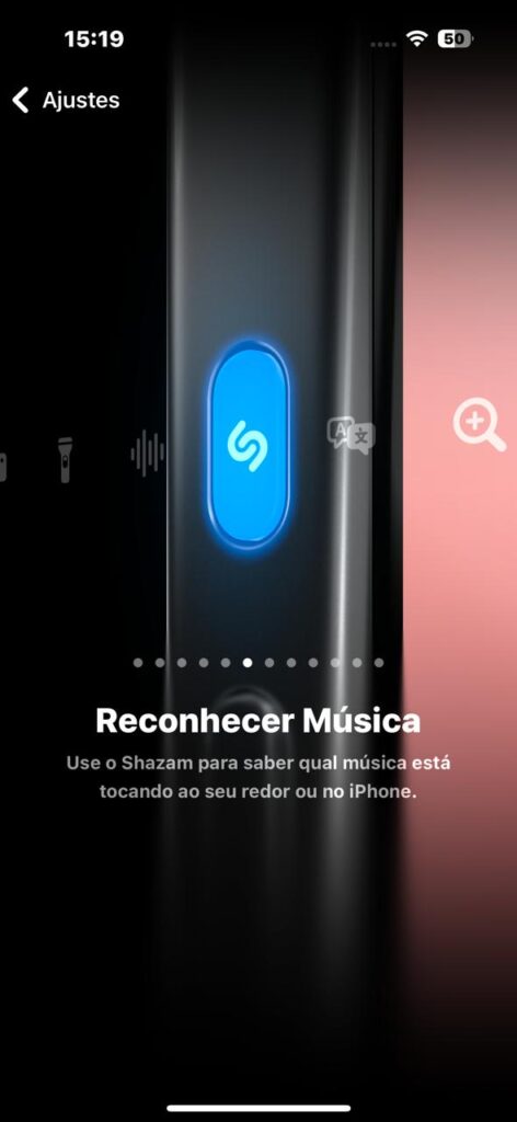 Configurando o botão de ação no iphone 16