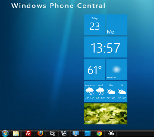 Metro weather: widget com relógio e previsão do tempo para o pc. Uma boa dica para quem tem um pc com windows e aprecia o layout dos smartphones windows phone 7, é a instalação do aplicativo metro weather widget (download link)