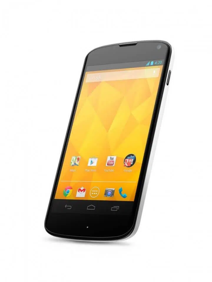 Nexus 4 lg branco white