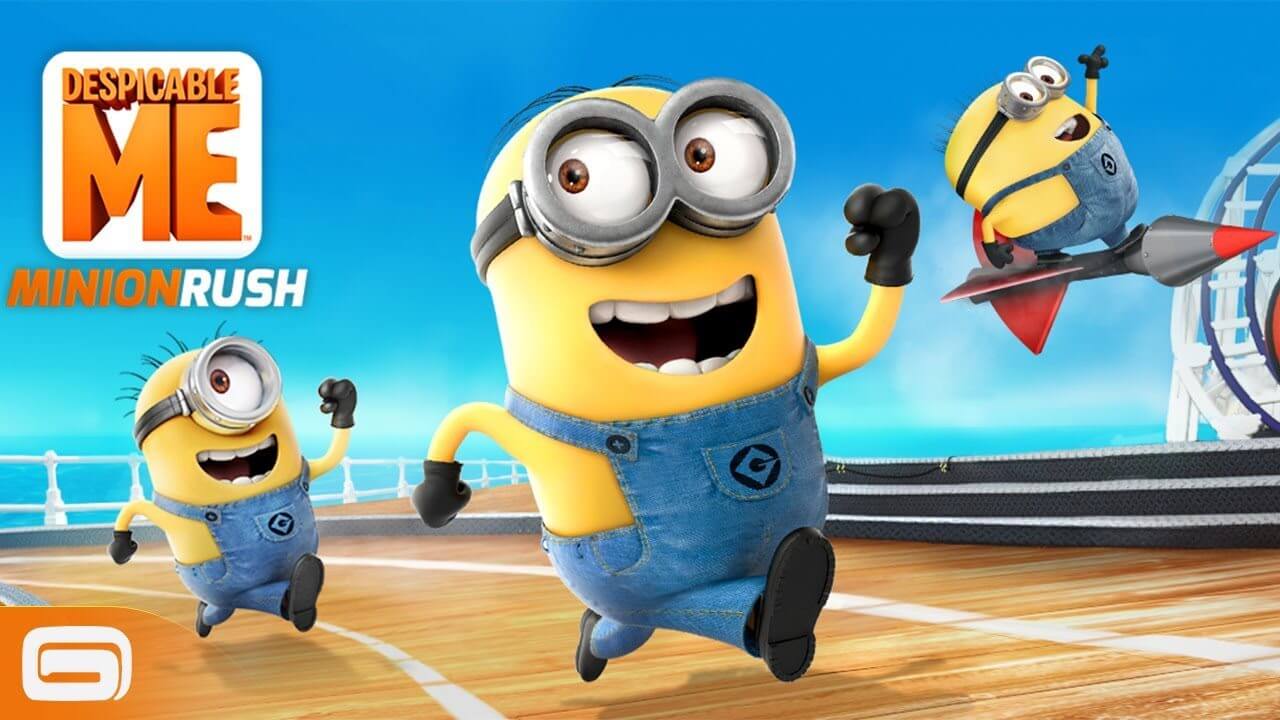 Minion rush. Миньон Раш Миньон. Миньон Раш игра. Minion Rush персонажи. Миньоны догонялки.