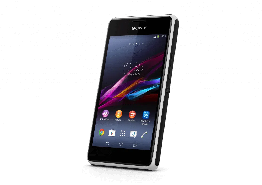 Smartphone xperia e1 da sony / reprodução