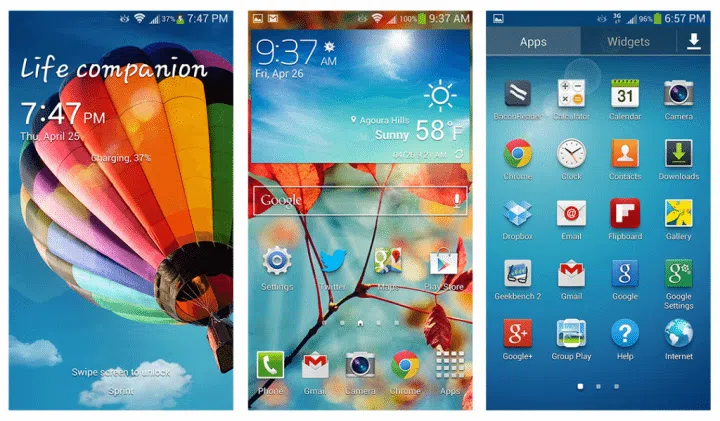 Samsung touchwiz 2013