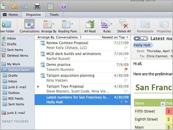 Outlook mac