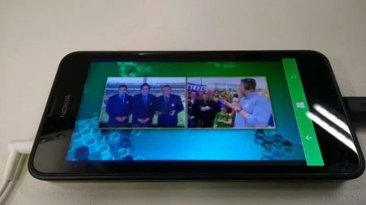 Lumia 630 com tv digital