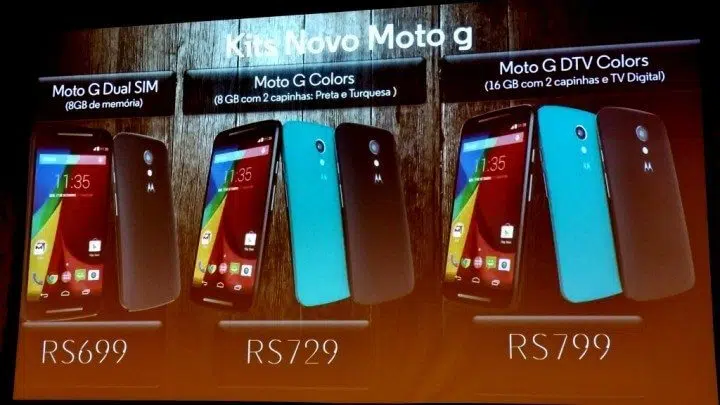 Smartphone motorola moto g