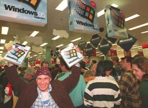 20 anos do windows 95