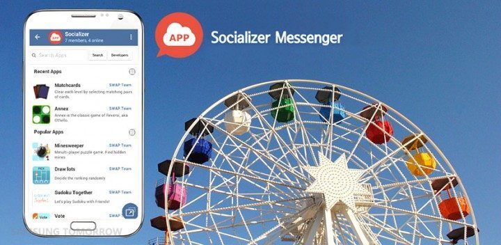 Socializer  messenger da Samsung baseado no Telegram - 36