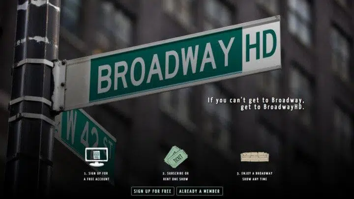 Broadwayhd streaming de peças de teatro