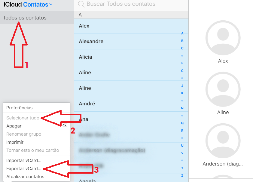 Como transferir contatos do iPhone para o Android