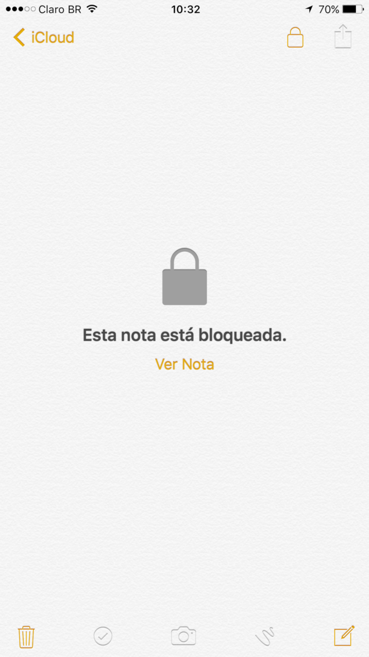 Tutorial Como Bloquear Uma Nota No Iphone Ou Ipad 3429