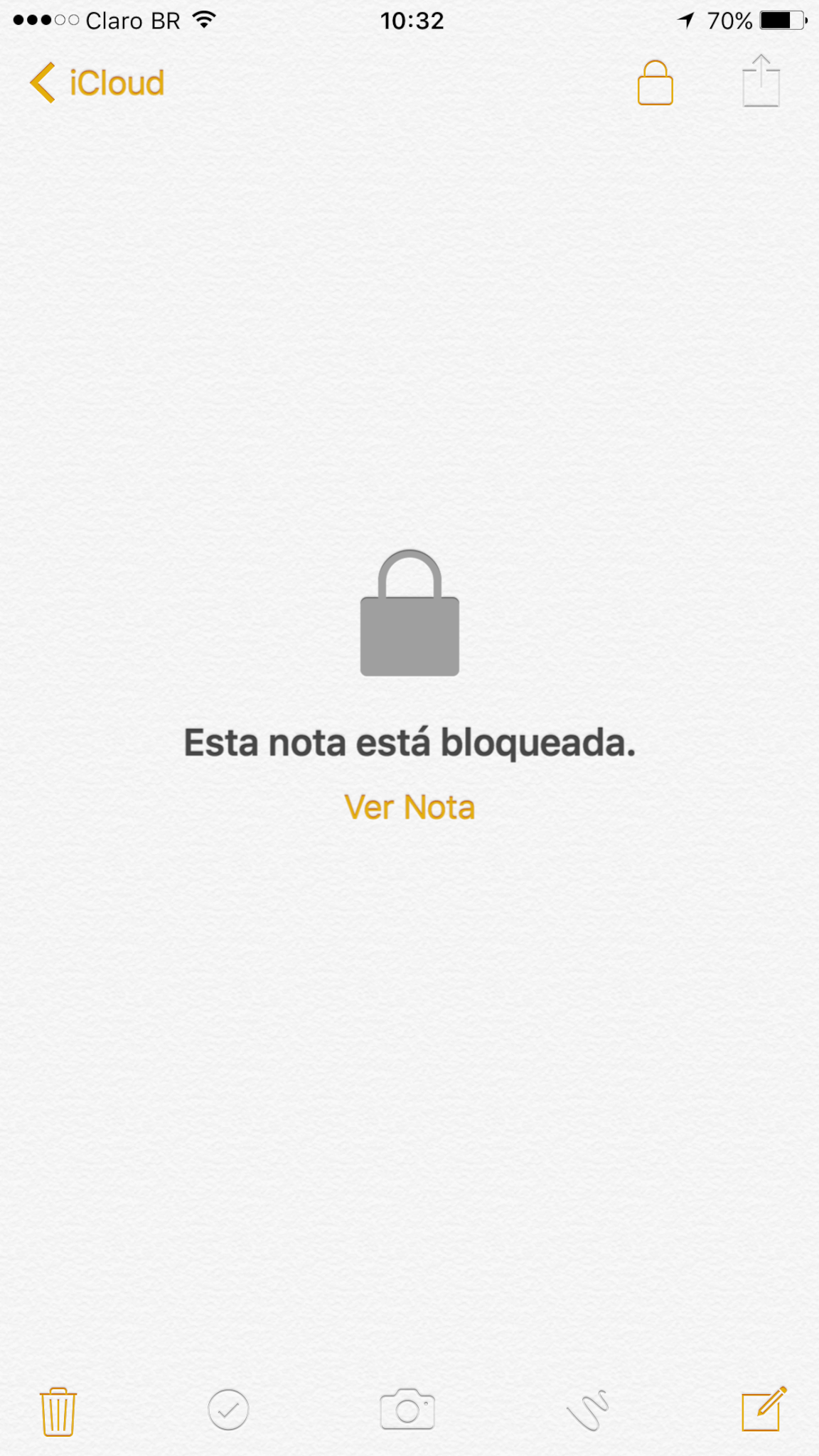 Tutorial  Como bloquear uma nota no iPhone ou iPad - 78