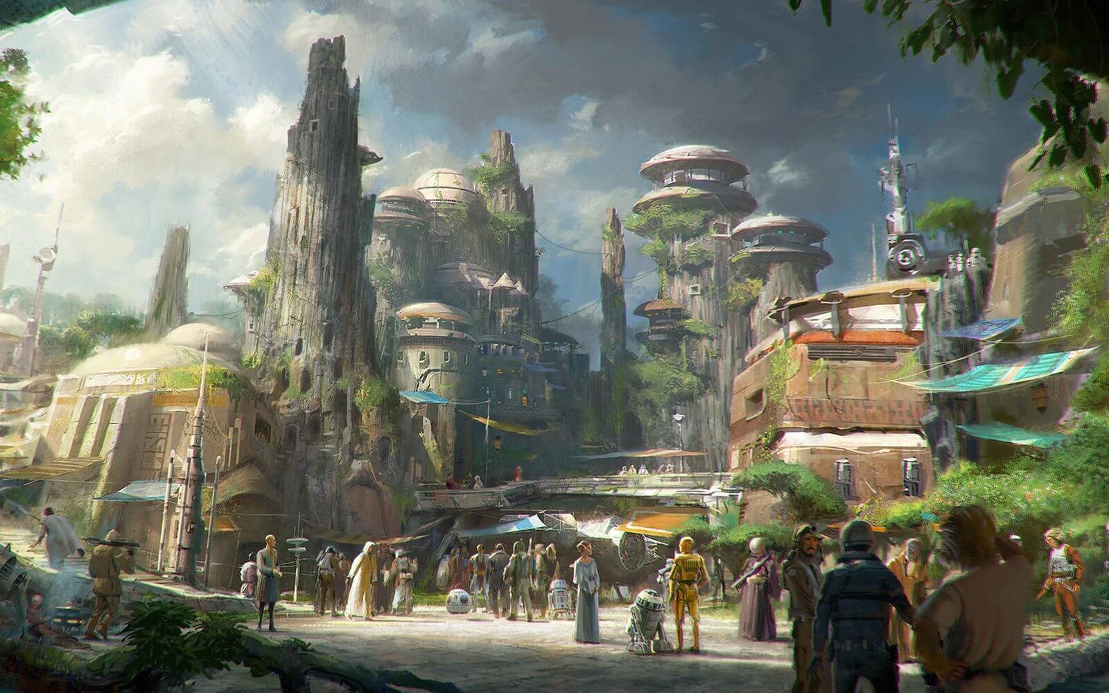 Disney mostra projeto do star wars land e impressiona pela riqueza de detalhes