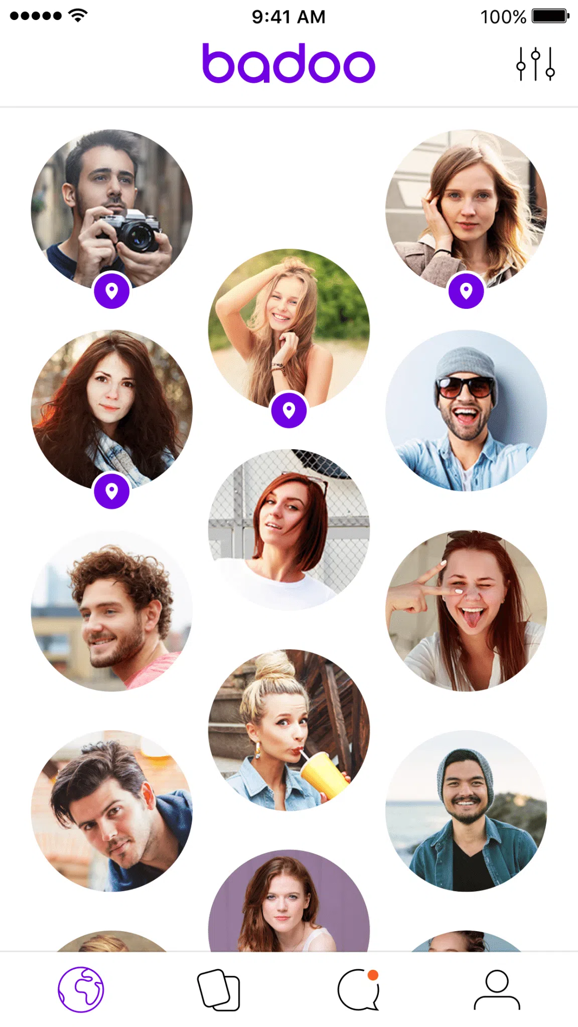 Você conhece a nova interface do badoo?