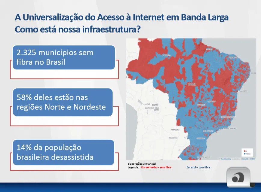 Ipea: 6 milhões de casas não possuem internet por falta de cobertura