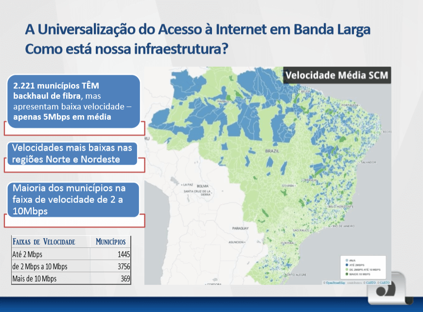 Ipea: 6 milhões de casas não possuem internet por falta de cobertura