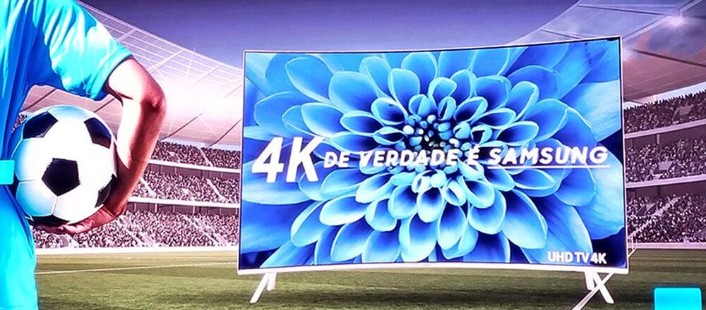 Samsung e sportv firmam parceria para transmissão de jogos em 4k. Aplicativo inédito vai permitir ao consumidor acessar conteúdos exclusivos e assistir às partidas com qualidade de imagem incomparável e em tempo real.