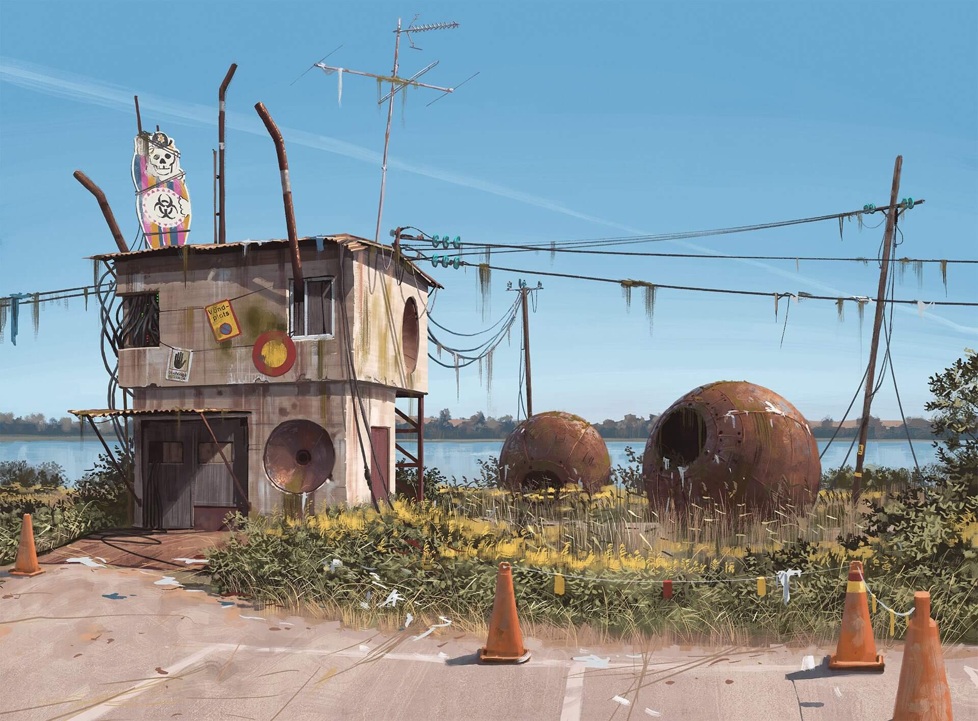 Surreal: artista sueco cria paisagens futurísticas impressionantes. O artista simon stålenhag tem um portfólio incrível de imagens incomuns e cheias de referências a games e ficção científica em geral.