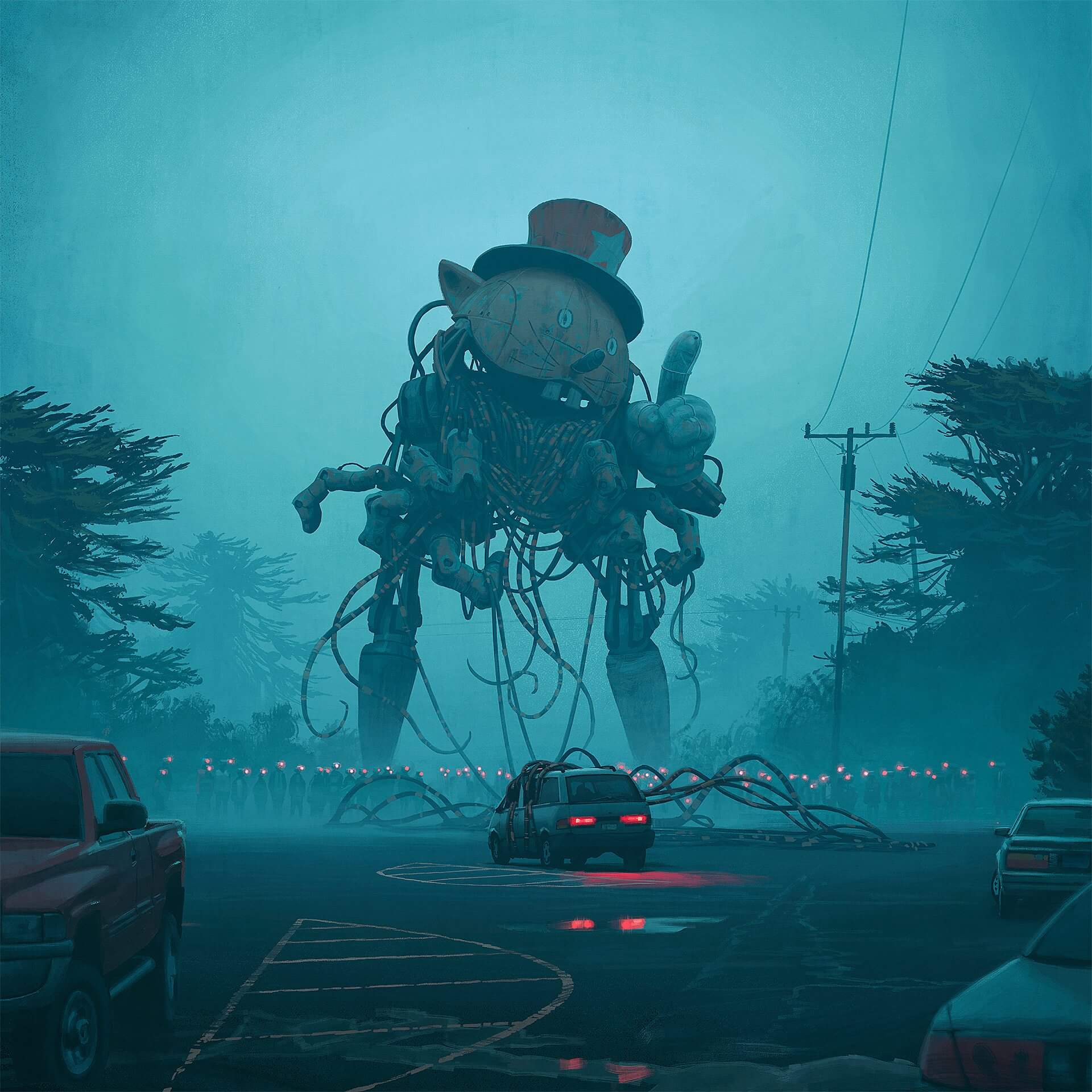 Surreal: artista sueco cria paisagens futurísticas impressionantes. O artista simon stålenhag tem um portfólio incrível de imagens incomuns e cheias de referências a games e ficção científica em geral.