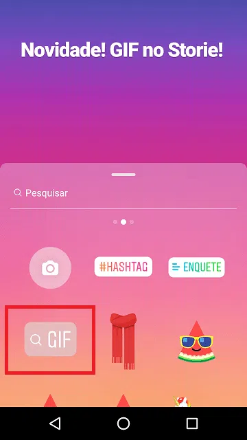 Aprenda como inserir gif's no stories do instagram. Uma novidade no instagram permite que gif's possam ser inseridos nas publicações do stories, e a empresa promete mais uma melhoria para a ferramenta